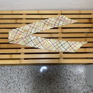 Coach silk skinny scarf